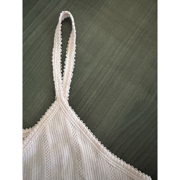 Y2K GAP Pink Cami Tank Top w Bow And Lace Size XL (2005 Vintage NWT) Bella Swan - Picture 4 of 6